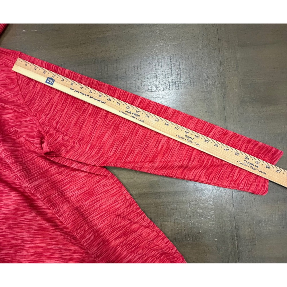 Tommy Bahama Men's XL Red Heathered Pullover Hoodie Long Sleeve Shirt - Picture 8 of 10